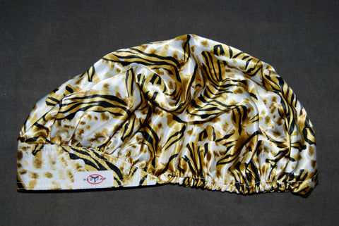 Golden Safari Satin Scrub Hat
