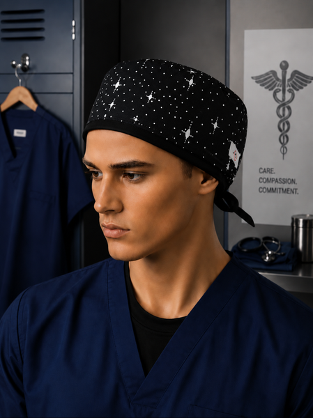 Odyssey Black Tie Traditional Scrub Hat