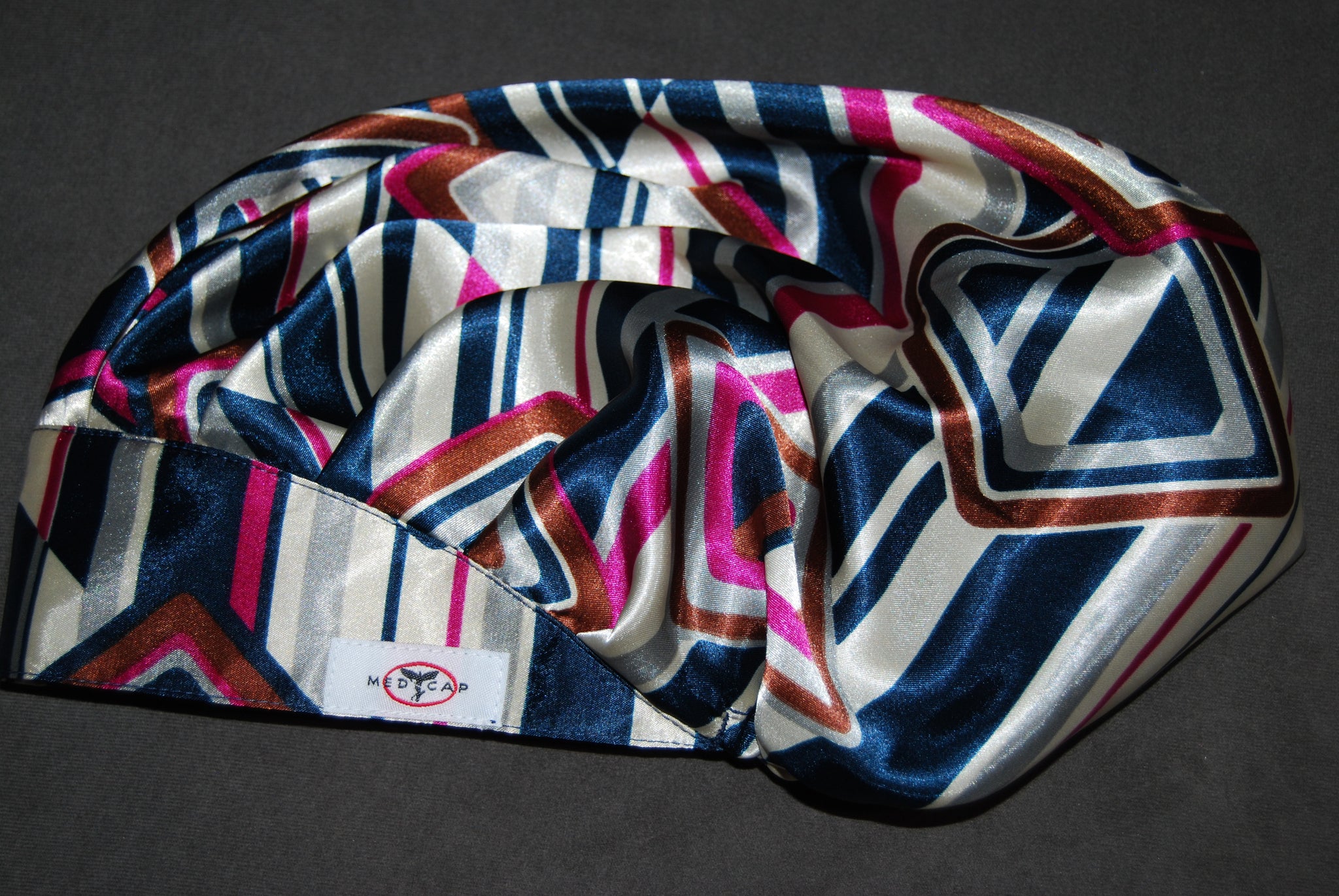 Horizon Satin Pleated Scrub Hat