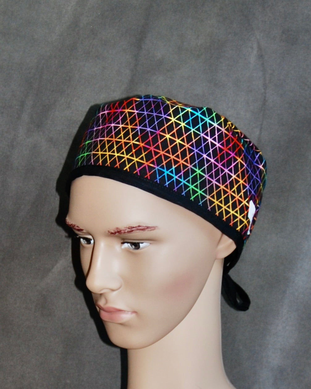 Tri X Black Tie Traditional Scrub Hat