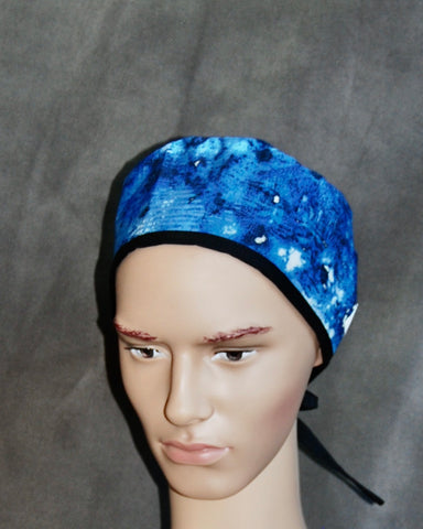 The Bay Black Tie Traditional Scrub Hat