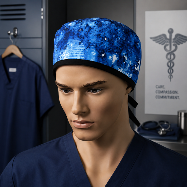 The Bay Black Tie Traditional Scrub Hat