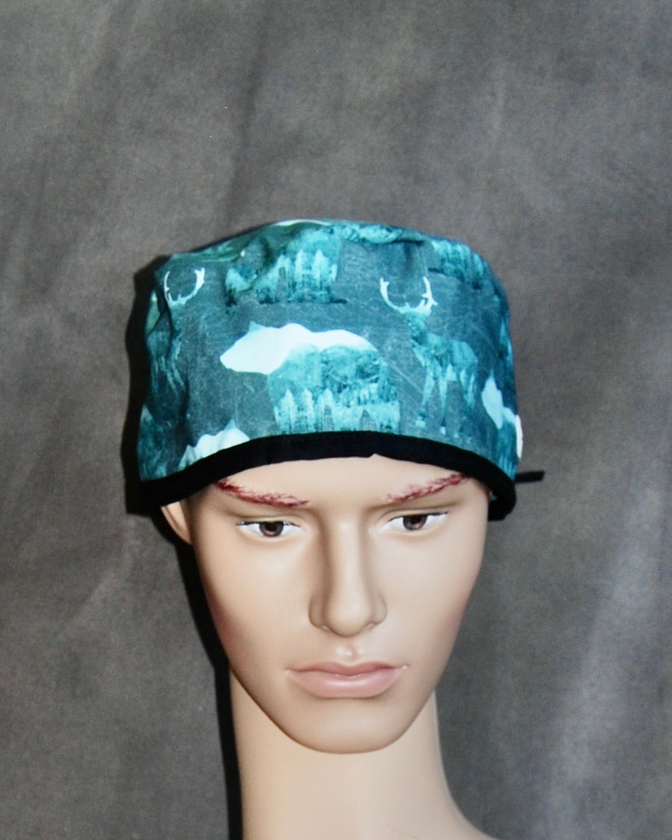 Wilderness Calls Black Tie Traditional Scrub Hat