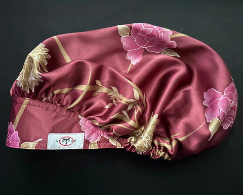 Rose Petal Satin Scrub Hat