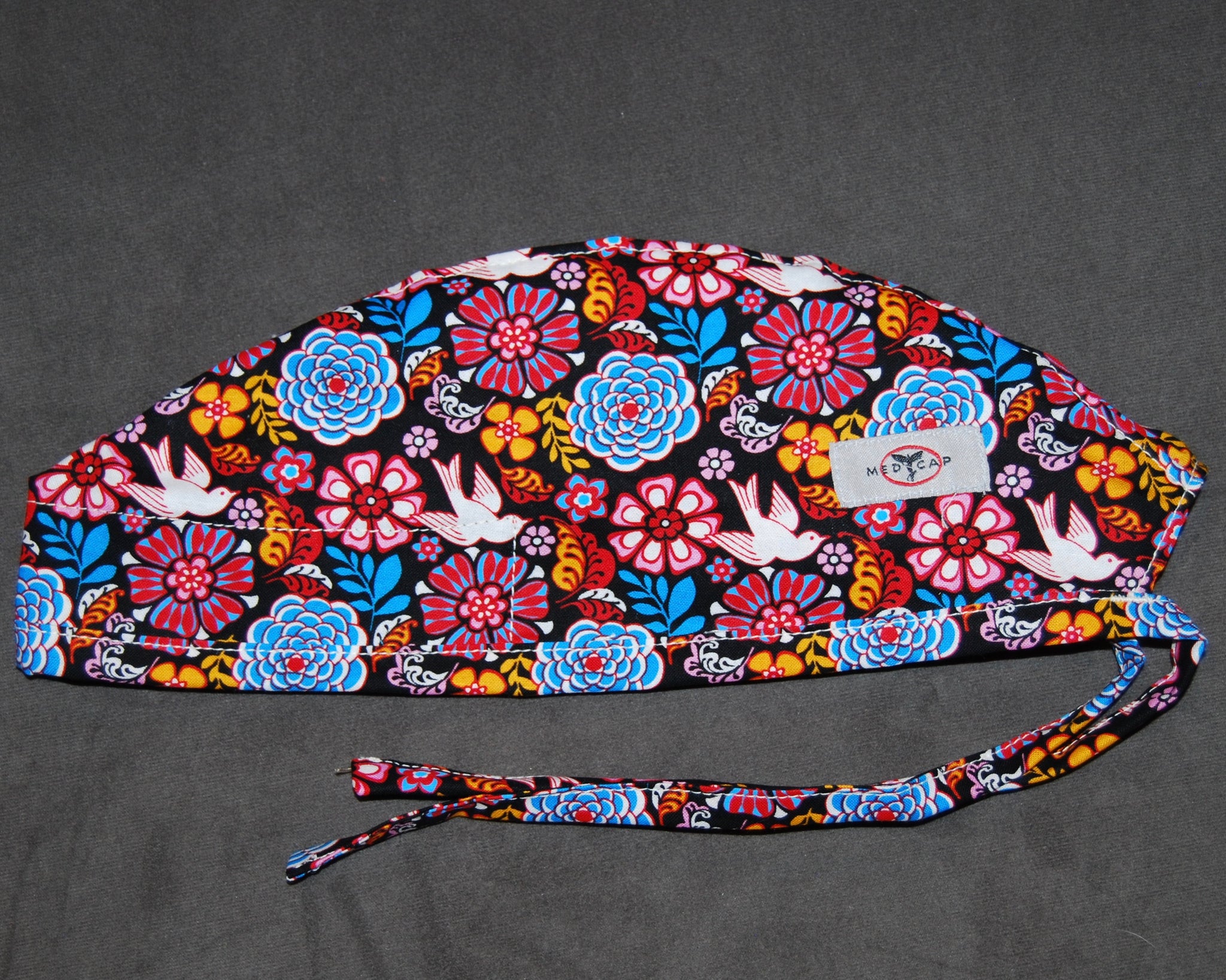 Whimsy Uni Tieback Scrub Hat