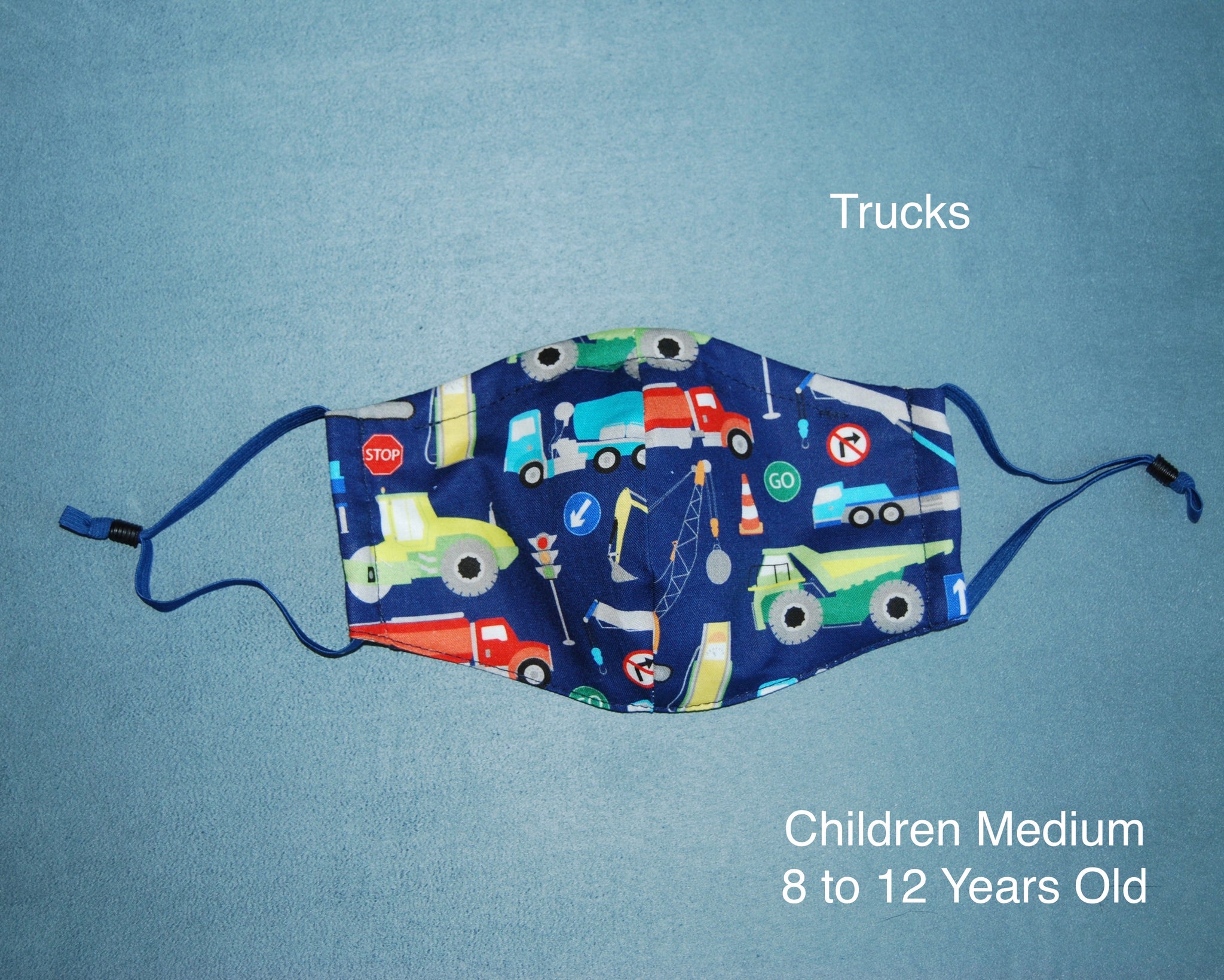 Trucks Children Face Mask