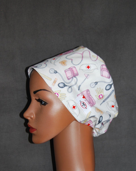 Caring Snappi Scrub Hat