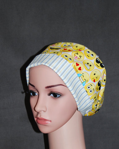 Emoji Duet Cotton Scrub Hat