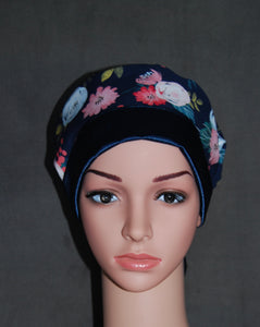 Rain Song Duet Satin Scrub Hat