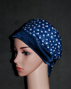 Confetti Blooms Duet Satin Scrub Hat