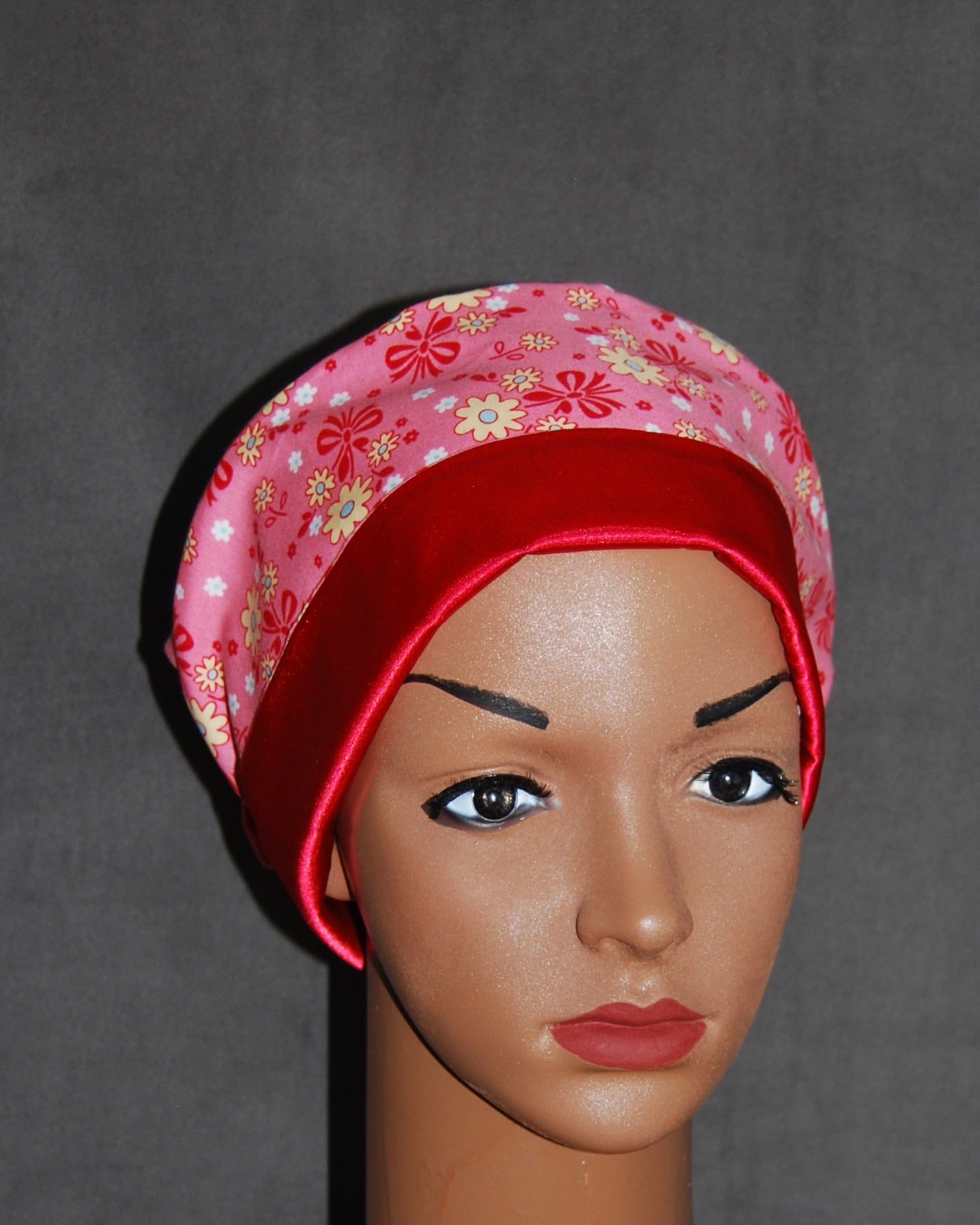 Strawberry Honey Duet Satin Scrub Hat