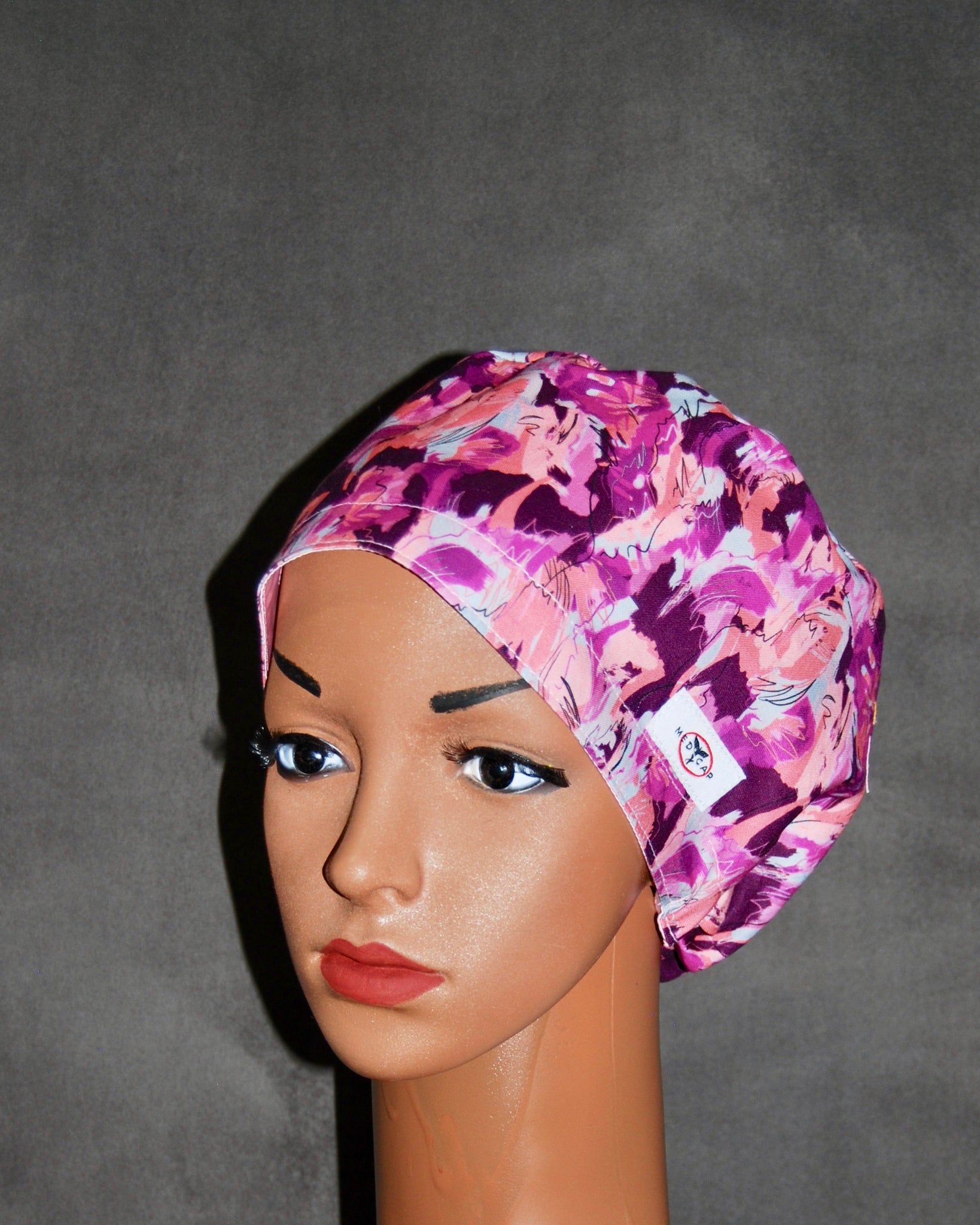 Collage Snappi Two Satin Scrub Hat